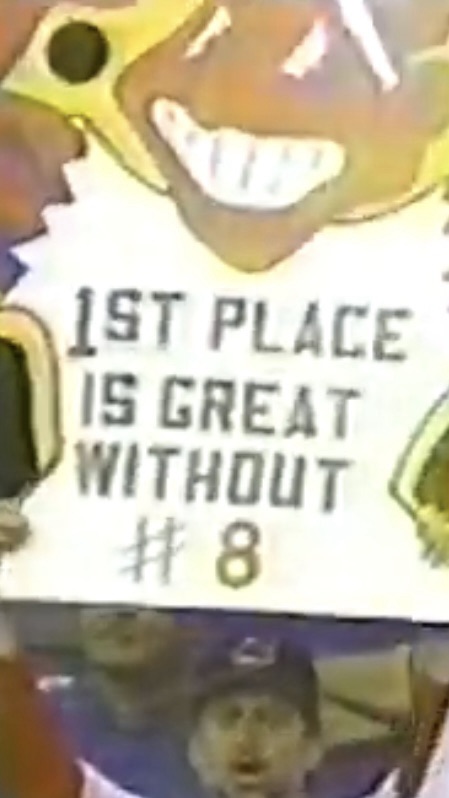 (VIDEO) Albert Belle Fined $5,000 Following Hostile Return to&nbsp;Cleveland