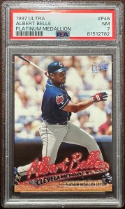 Albert Belle | 1997 Ultra Platinum Medallion #P46 | PSA 7 (Pop 1, 1&nbsp;Higher)