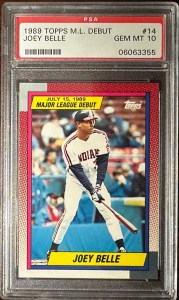 Albert Belle | 1989 Topps Major League Debut #14 | PSA&nbsp;10