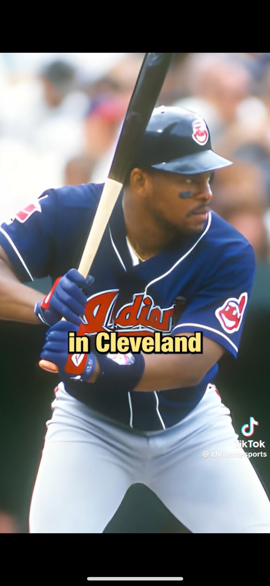 Albert Belle: “I really wanted to stay in&nbsp;Cleveland.”