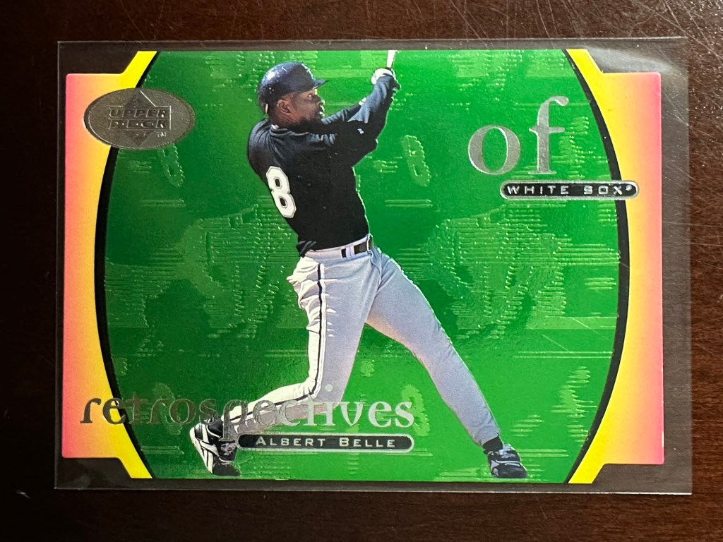 1998 Upper Deck Retro Retrospectives #19 Albert Belle&nbsp;/30