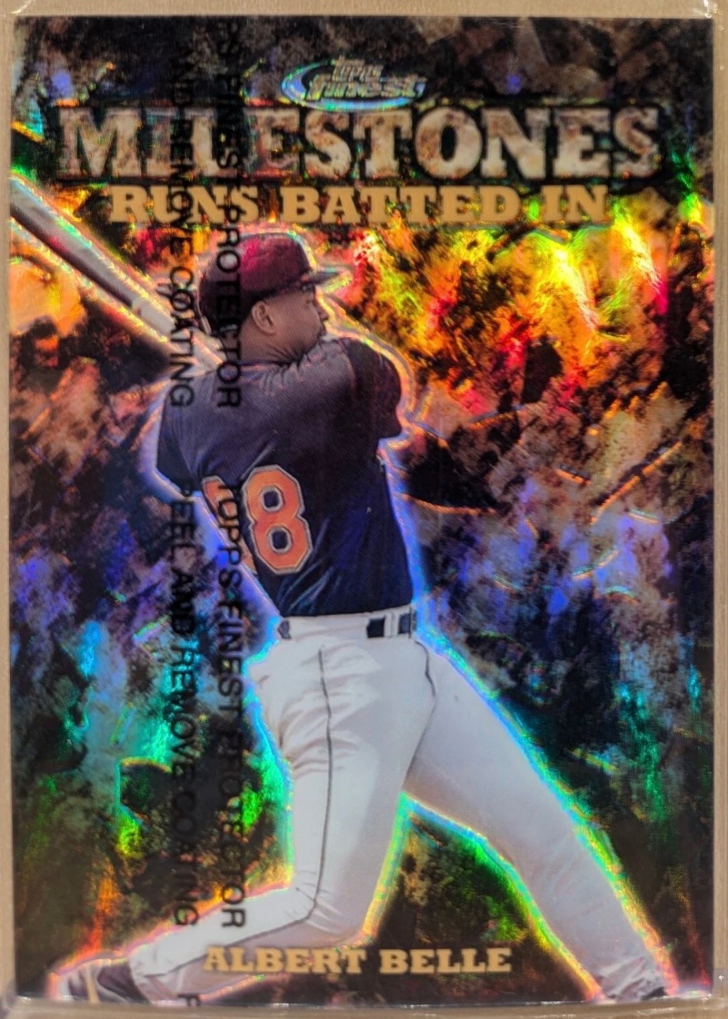1999 Topps Finest Milestones – RBI (#M24&nbsp;/1400)